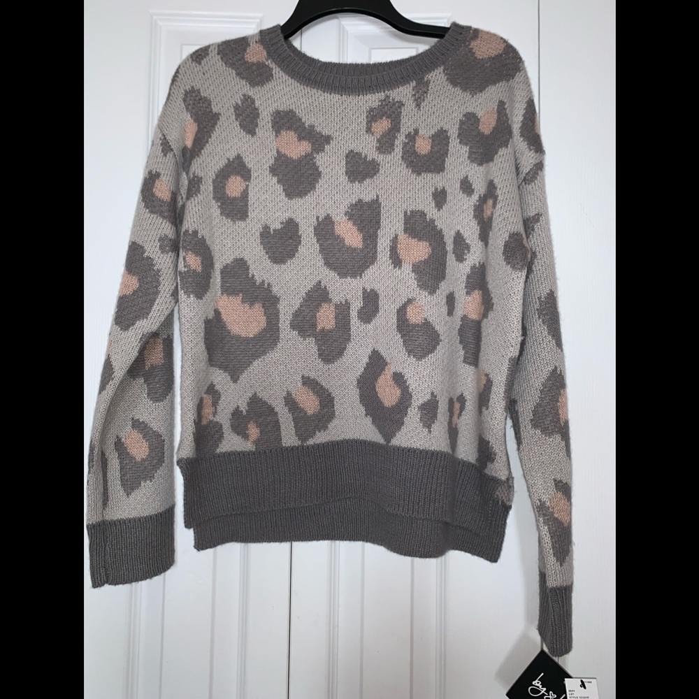 Leopard Print Sweater